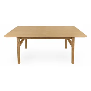 Rozkládací jídelní stůl s dubovou přídavnou deskou 90x180 cm
