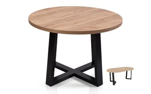 Rozkládací jídelní stůl STRAKOŠ DSL 90/1