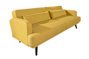 Rozkládací pohovka INVICTA INTERIOR Studio 210 cm hořčicová