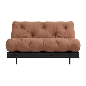 Rozkládací pohovka Roots Black Night 140 cm, cihlová – Karup Design