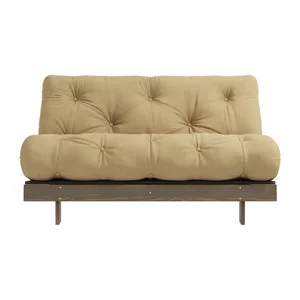 Rozkládací pohovka Roots Karup Design 140 cm béžovohořčicová