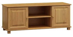RTV stolek TAMONAD 1 – šířka 136 cm, masiv borovice, moření olše