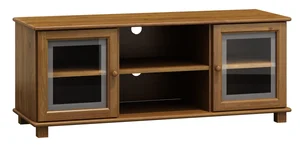 RTV stolek TAMONAD 2 – šířka 118 cm, masiv borovice, dubové moření