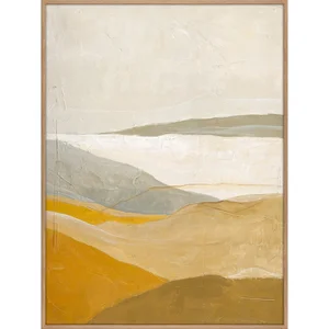 Ručně malovaný obraz Yellow Field 90×120 cm