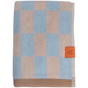 Ručník Retro 50x90 cm z bio bavlny – modro-růžový, Mette Ditmer Denmark