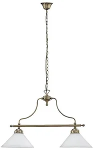 Rustikální závěsný lustr Rabalux MARIAN 2xE27/60W/230V