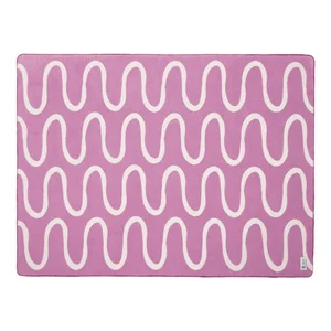 Růžová deka Swirl 150x200 cm – noo.ma