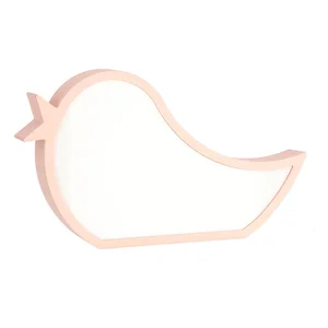 Růžová dětská lampička Bird od Candellux