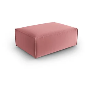 Růžová sametová podnožka Mackay