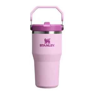 Růžová termoska IceFlow Flip Straw 2.0, 600 ml – Stanley