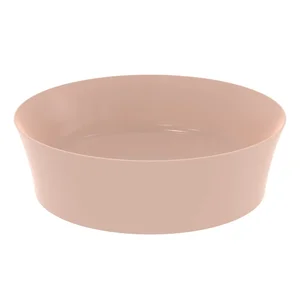 Růžové keramické umyvadlo Ipalyss ø 40 cm