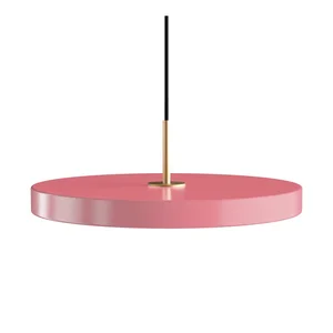 Růžové LED závěsné svítidlo Asteria Medium