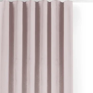 Růžový sametový závěs Velto 400x270 cm