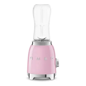 Růžový stolní mixér SMEG 50's Retro Style