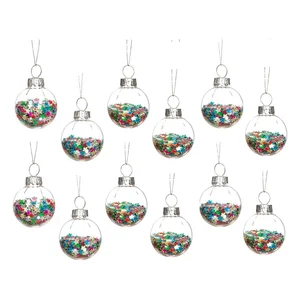 Sada 12 skleněných koulí Disco Stars Mini Ø 3 cm – Sass & Belle