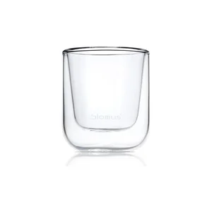 Sada 2 dvojitých sklenic na espresso Nero 80 ml