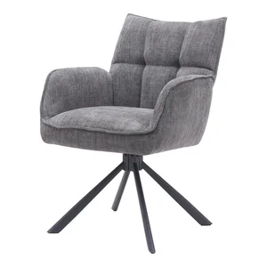 Sada 2 šedých jídelních židlí Marilla