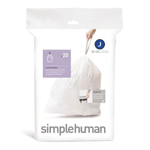 Sada 20 odpadkových pytlů 45 l simplehuman