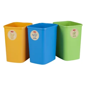 Sada 3 odpadkových košů Curver ECO 25 l
