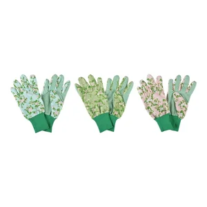 Sada 3 rukavic Esschert Design Plaque Rose
