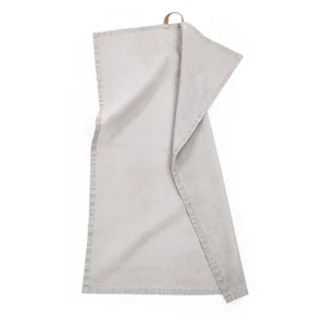 Sada 3 šedých bavlněných utěrek 70×50 cm