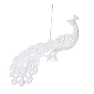 Sada 3 vánočních ozdob Peacock