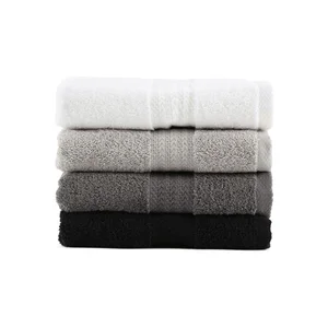 Sada 4 bavlněných ručníků 50 × 90 cm Shadow