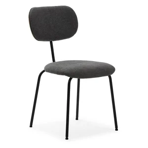 Sada 4 černých jídelních židlí Dash