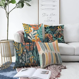 Sada 4 povlaků na polštáře 55×55 cm Minimalist Cushion Covers