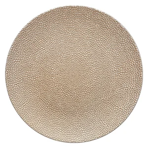 Sada 4 zlatých talířů Brandani Chicco 33 cm
