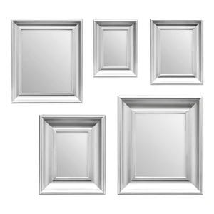 Sada 5 nástěnných zrcadel Premier Housewares