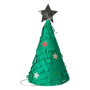 Sada 6 vánočních čepiček Christmas Tree