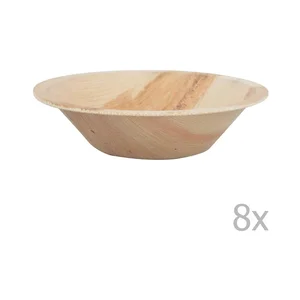 Sada 8 jednorázových misek z palmového listu – Esschert Design