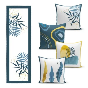 Sada čtyř povlaků na polštáře a běhounu na stůl Mila Home