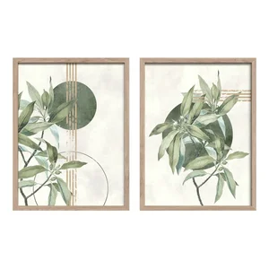 Sada dvou obrazů 30x40 cm Green