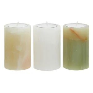 Sada kamenných svícnů Oleena (3 ks) – Premier Housewares