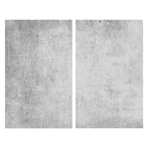 Sada krytů na sporák z tvrzeného skla 2 ks 52x30 cm Concrete Allstar