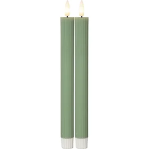 Sada LED svíček Flamme Stripe 2 ks