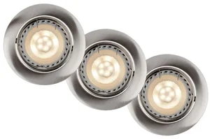 Sada LED svítidel Focus 3ks s otočným a sklápěcím designem
