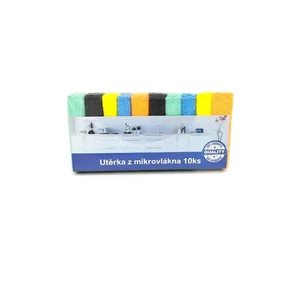 Sada mikrovláknových utěrek 10 kusů 15x30 cm