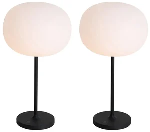 Sada moderních bezdrátových stolních lamp Maloi