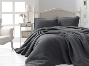 Sada NN00547: Přehoz 220 × 240 cm + 2 povlaky na polštář