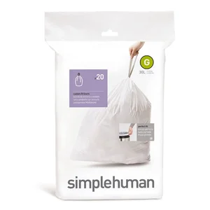 Sada odpadkových pytlů 20 ks 30 l G – simplehuman