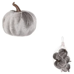 Sada plastových dýní s látkou PRL501 GREY-LT (6 ks)
