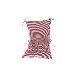Sada podsedáku a opěradla zad 2×40×40 cm Dakls