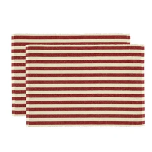 Sada prostírání Statement Stripe 2ks 33x48 cm