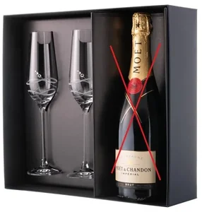 Sada sektových sklenic Swarovski Venezia Champagne 230 ml, 2 ks