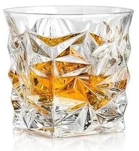 Sada sklenic na whisky Bohemia Jihlava Glacier 6 ks 350 ml