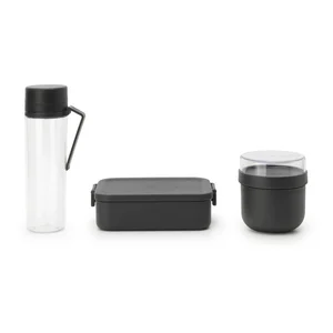 Sada svačinových boxů s lahví Make & Take Brabantia