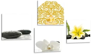 Sada uměleckých obrazů zátiší Feng Shui